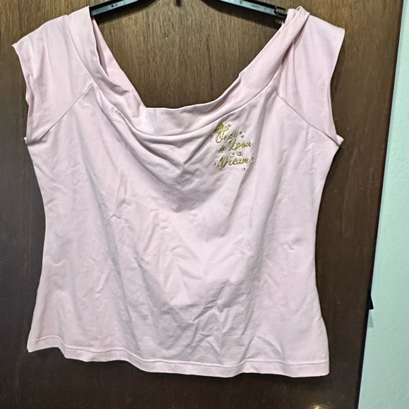 Stitchshoppe by Loungefly Sleeping Beauty “Once Upon a Dream” pink top - Picture 3 of 4